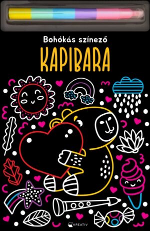 Kapibara – Bohókás színező